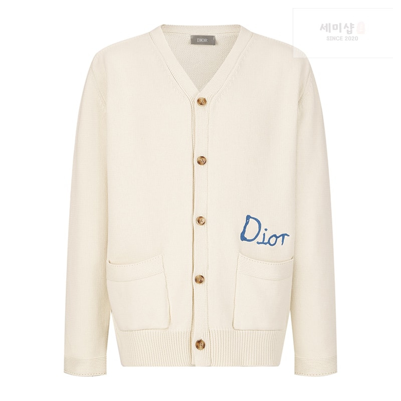 D I O R 디올 x 힐튼 넬 코튼 블렌드 저지 가디건 의류 21번 이미지