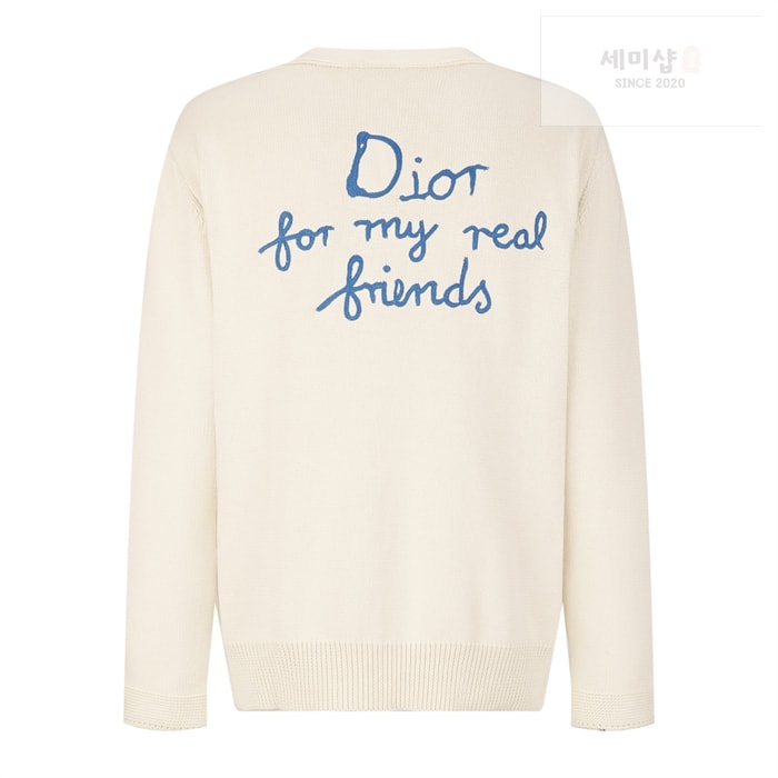 D I O R 디올 x 힐튼 넬 코튼 블렌드 저지 가디건 의류 4번 이미지