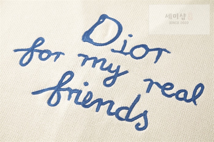 D I O R 디올 x 힐튼 넬 코튼 블렌드 저지 가디건 의류 5번 이미지