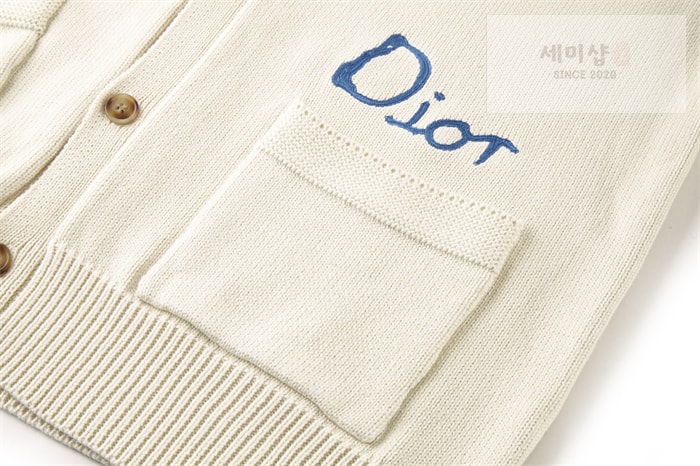 D I O R 디올 x 힐튼 넬 코튼 블렌드 저지 가디건 의류 6번 이미지