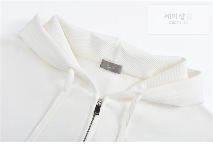 D I O R 디올 x KAWS 로고 후드 집업 의류 15번 이미지