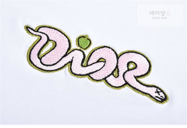 D I O R 디올 x KAWS 하우스 시그니처 반팔 티셔츠 의류 6번 이미지