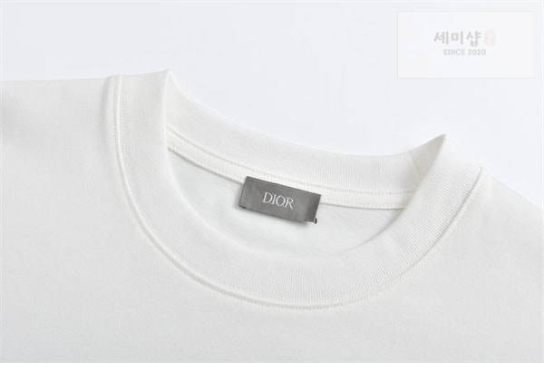 D I O R 디올 x KAWS 하우스 시그니처 스네이크 콘트라스트 티셔츠 의류 2번 이미지