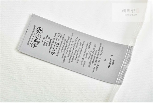 D I O R 디올 x KAWS 하우스 시그니처 스네이크 콘트라스트 티셔츠 의류 8번 이미지