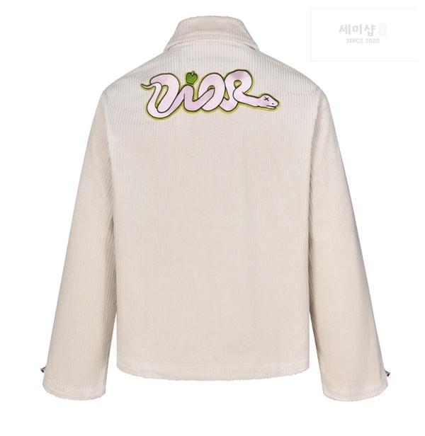 D I O R 디올 x KAWS 하우스 시그니처 코듀로이 자켓 의류 11번 이미지