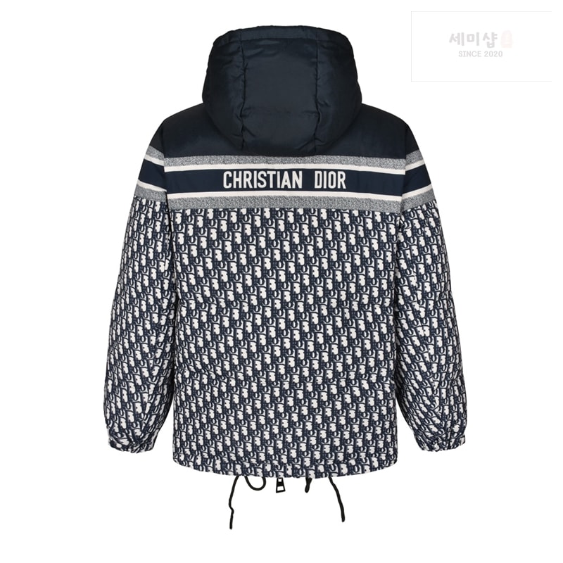 D I O R 몽클레어 오블리크 퀼트 테크니컬 태피터 리버서블 푸퍼 자켓 의류 4번 이미지