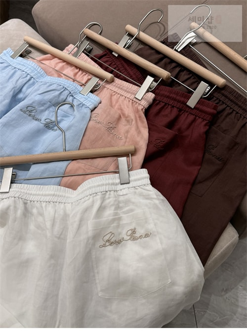 Loro Piana 로로피아나 린넨 셔츠 & 숏팬츠 set 5컬러 의류 28번 이미지