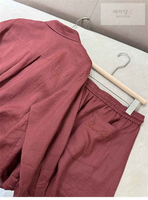 Loro Piana 로로피아나 린넨 셔츠 & 숏팬츠 set 5컬러 의류 14번 이미지