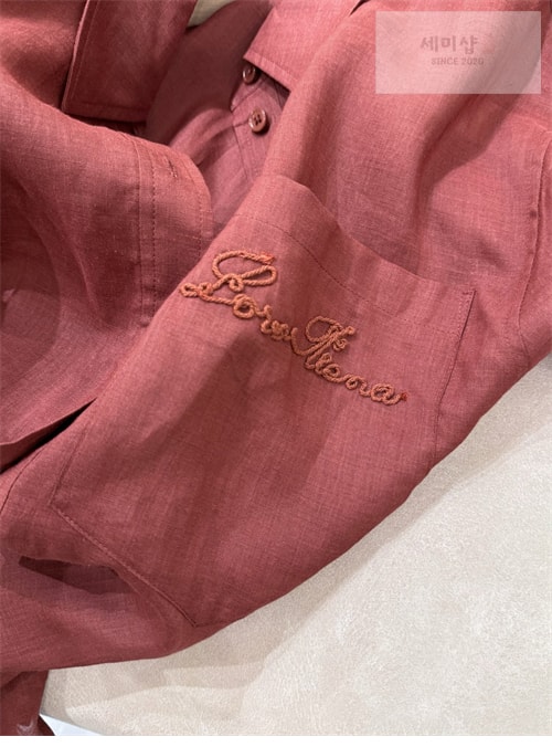 Loro Piana 로로피아나 린넨 셔츠 & 숏팬츠 set 5컬러 의류 16번 이미지