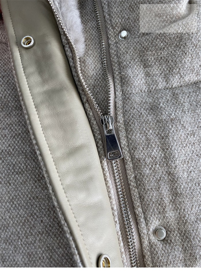Loro Piana 로로피아나 밍크넥 울 구스 다운 자켓 의류 3번 이미지