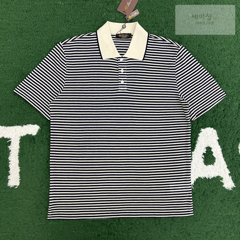 Loro Piana 로로피아나 크레미아 리넨 폴로 셔츠 의류 13번 이미지