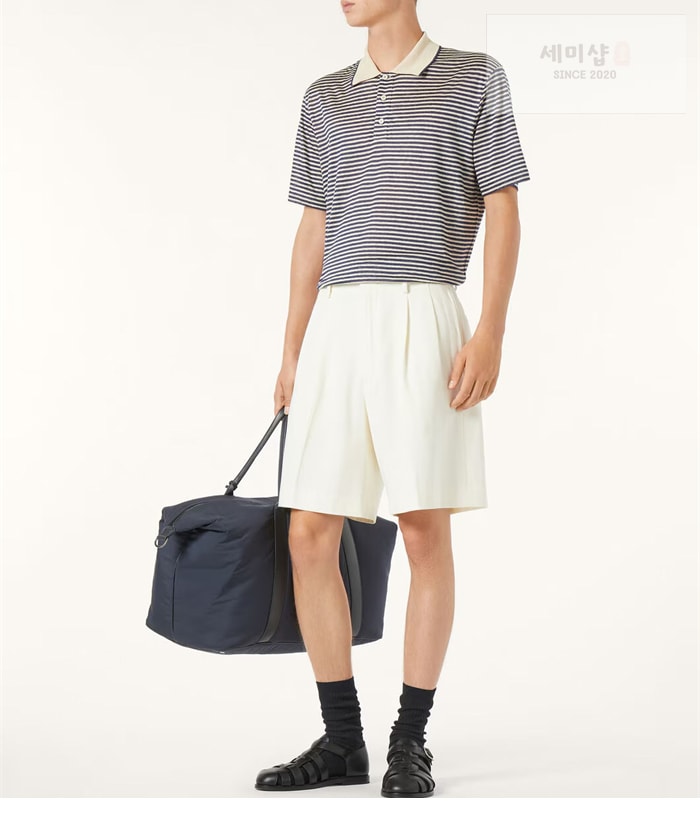 Loro Piana 로로피아나 크레미아 리넨 폴로 셔츠 의류 1번 이미지