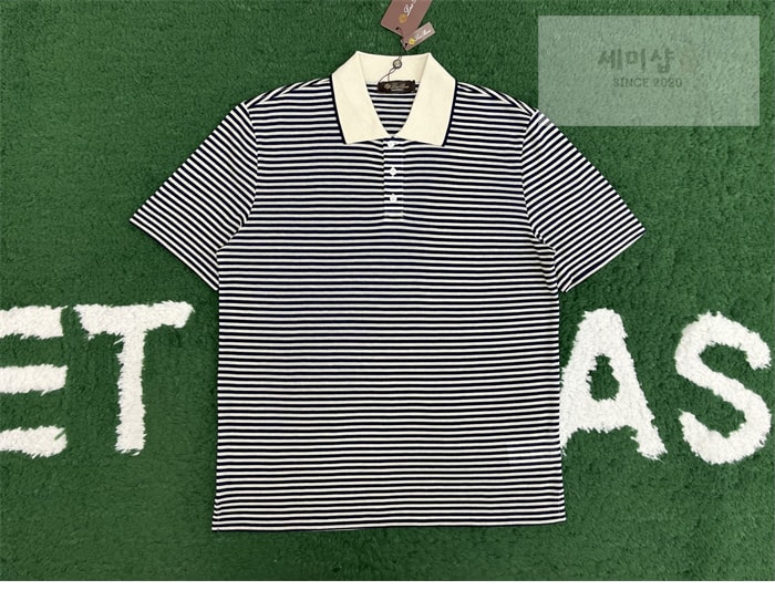 Loro Piana 로로피아나 크레미아 리넨 폴로 셔츠 의류 3번 이미지