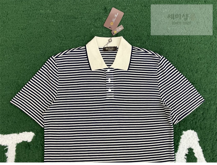 Loro Piana 로로피아나 크레미아 리넨 폴로 셔츠 의류 5번 이미지