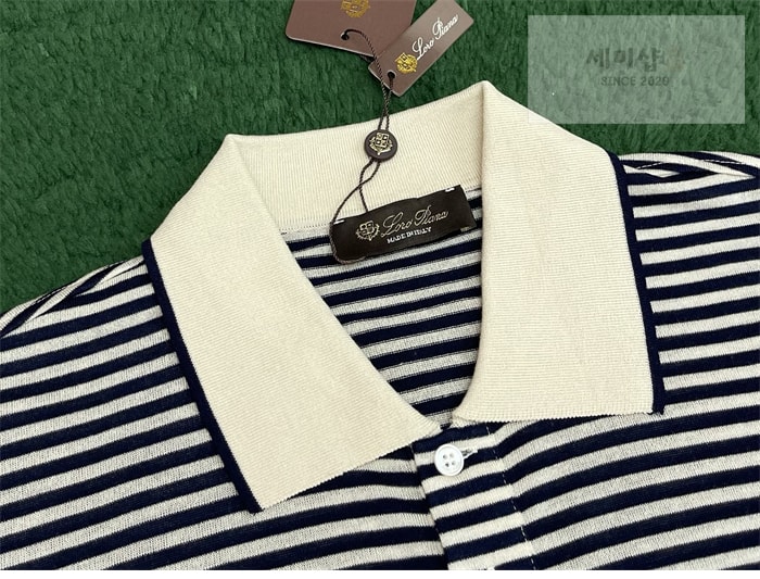 Loro Piana 로로피아나 크레미아 리넨 폴로 셔츠 의류 14번 이미지