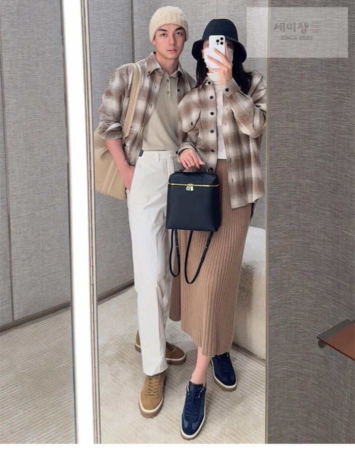 Loro Piana 로로피아나 타탄 플란넬 잭 셔츠 의류 13번 이미지