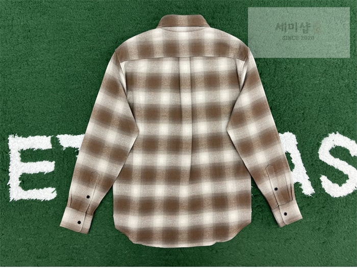 Loro Piana 로로피아나 타탄 플란넬 잭 셔츠 의류 4번 이미지