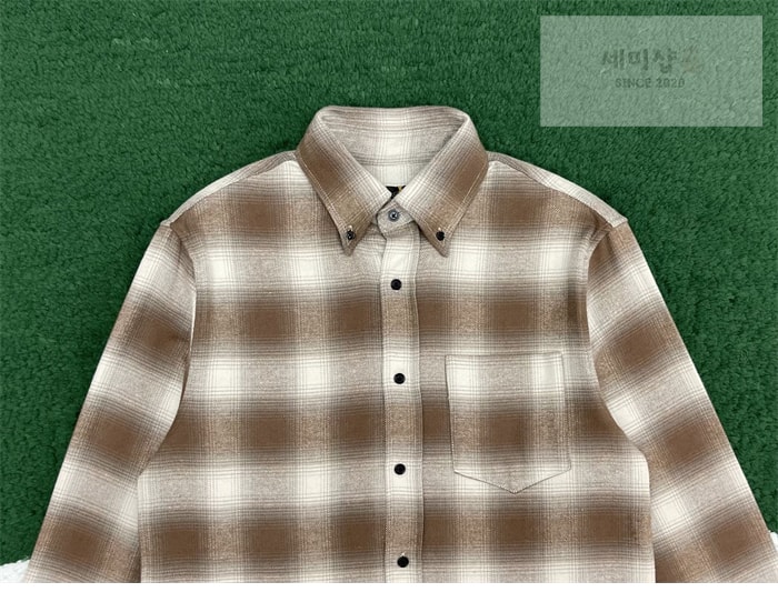 Loro Piana 로로피아나 타탄 플란넬 잭 셔츠 의류 5번 이미지