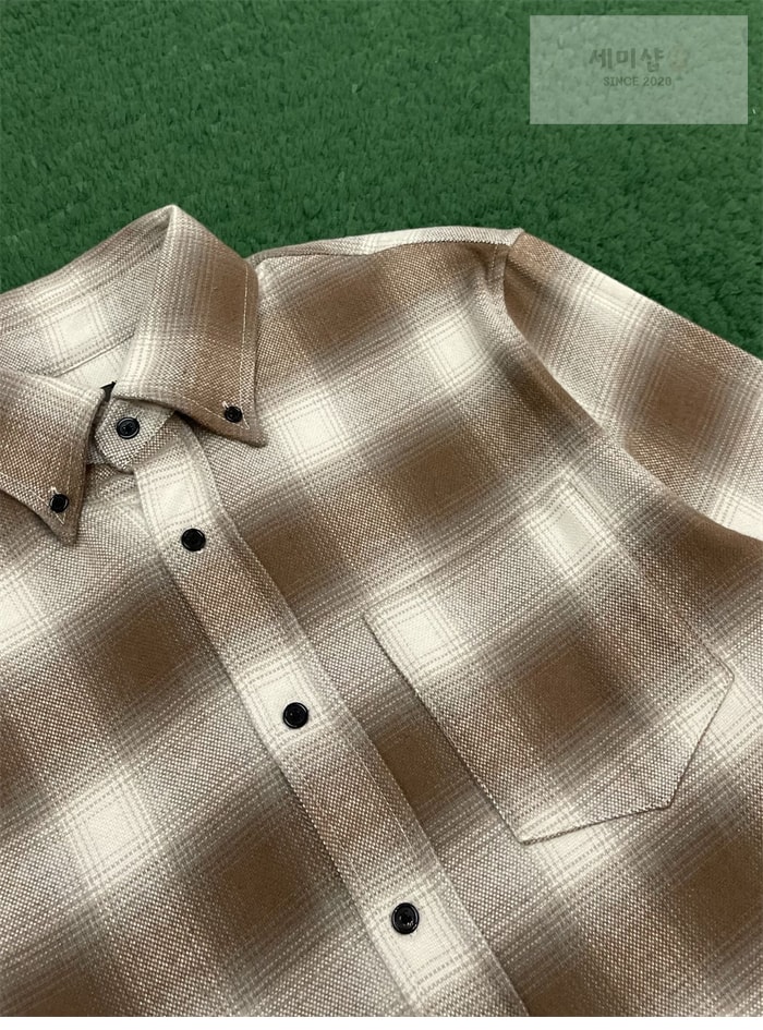 Loro Piana 로로피아나 타탄 플란넬 잭 셔츠 의류 6번 이미지