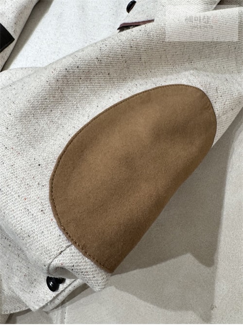 Loro Piana 로로피아나 투버튼 빈티지 레더 블레이저 의류 7번 이미지