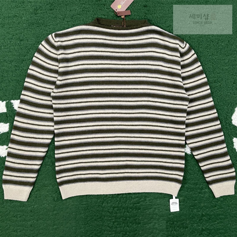 Loro Piana 로로피아나 포벨로 크루넥 베이비 캐시미어 스웨터 의류 13번 이미지
