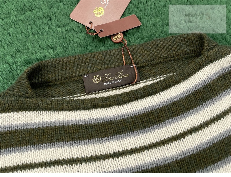Loro Piana 로로피아나 포벨로 크루넥 베이비 캐시미어 스웨터 의류 8번 이미지