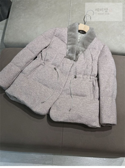 Loro Piana 로로피아나 24FW 로고 패치 밍크퍼 구스다운 패딩 점퍼 의류 2번 이미지