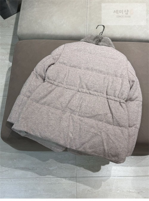 Loro Piana 로로피아나 24FW 로고 패치 밍크퍼 구스다운 패딩 점퍼 의류 3번 이미지