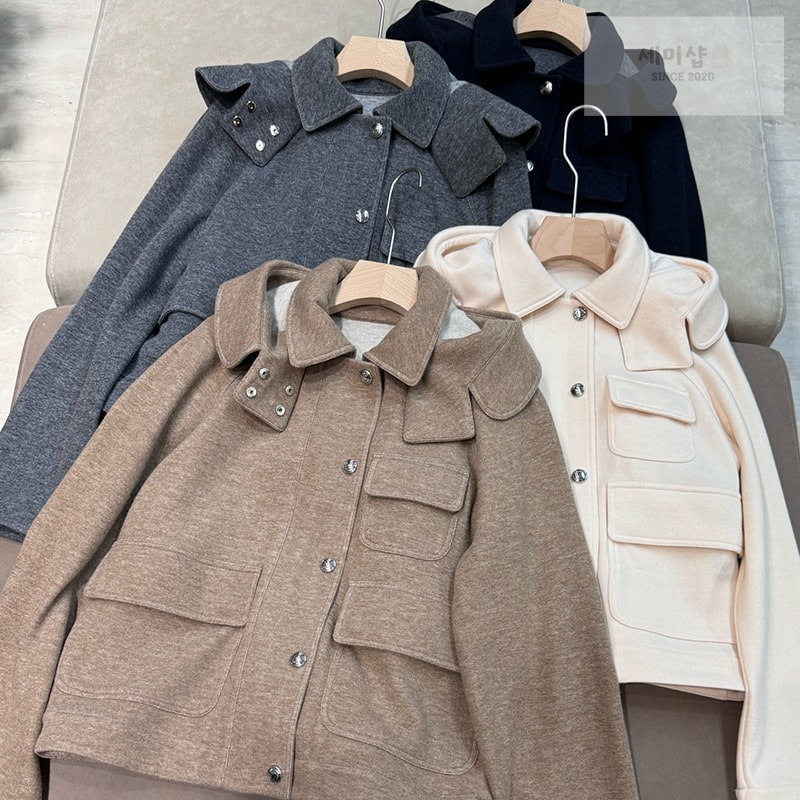 Loro Piana 로로피아나 25SS 니트 숏 코트 후드 탈부착 의류 1번 이미지