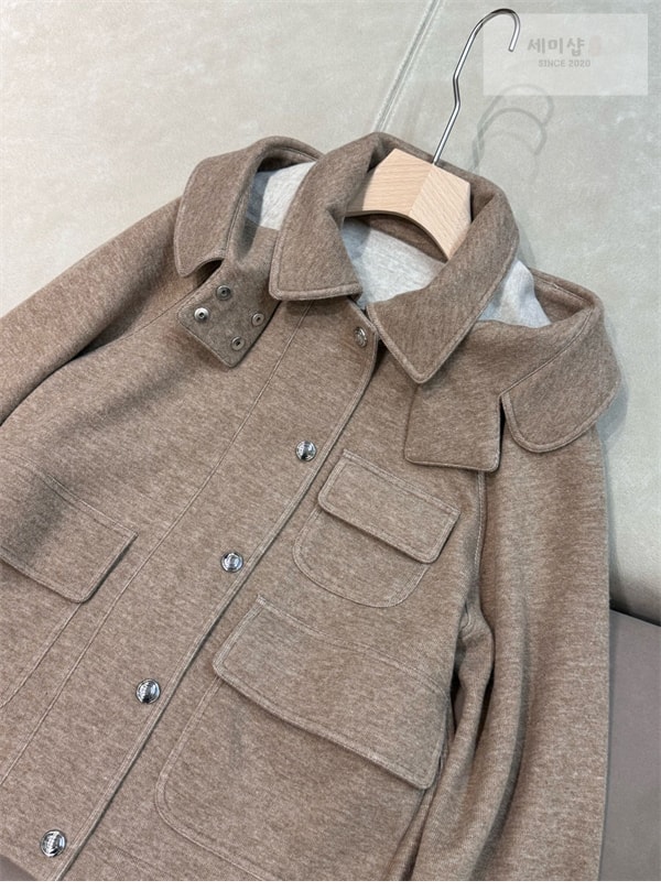 Loro Piana 로로피아나 25SS 니트 숏 코트 후드 탈부착 의류 22번 이미지