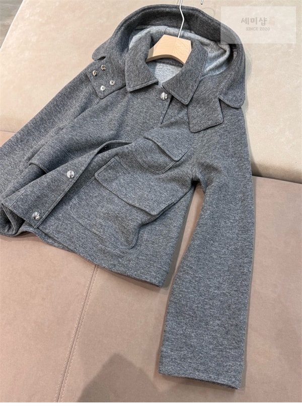 Loro Piana 로로피아나 25SS 니트 숏 코트 후드 탈부착 의류 9번 이미지