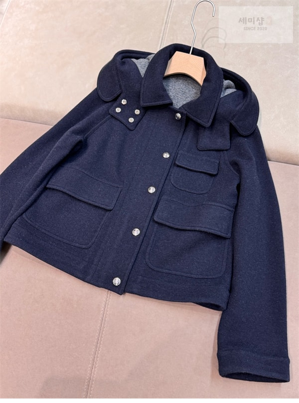 Loro Piana 로로피아나 25SS 니트 숏 코트 후드 탈부착 의류 15번 이미지