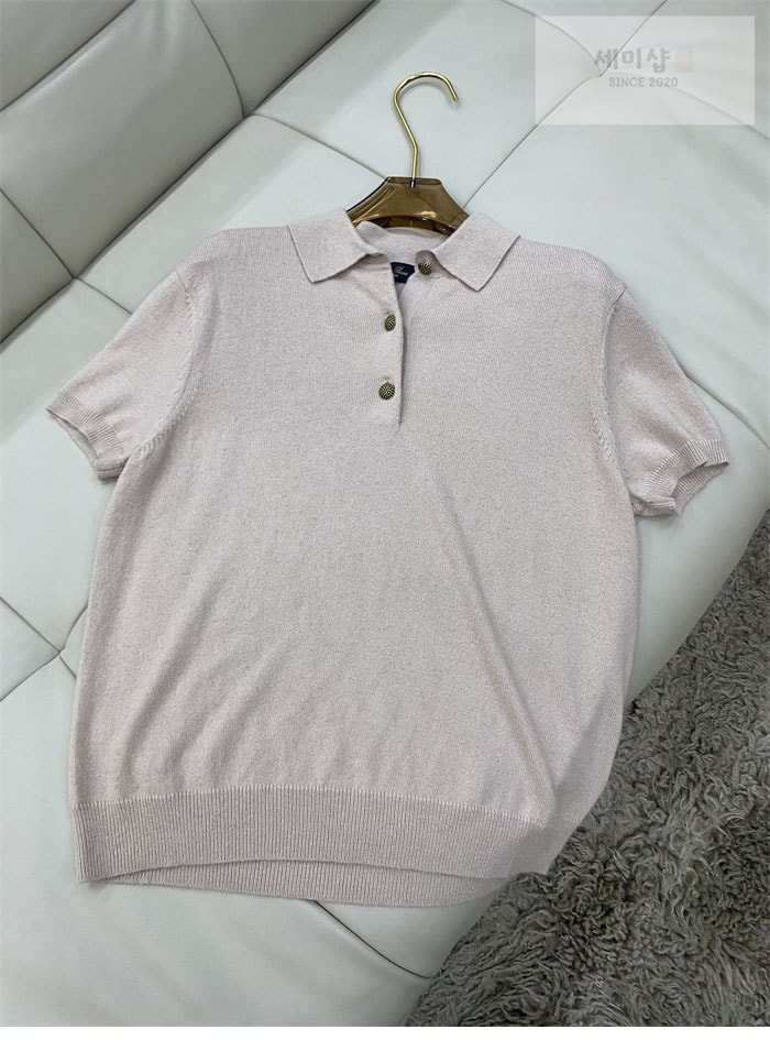 Loro Piana 로로피아나 25SS 캐시미어 울 니트 반팔 화이트 의류 17번 이미지