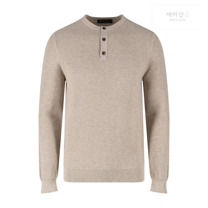 Loro Piana 로로피아나 Umi 리브 니트 코튼 스웨터 블랙 의류 22번 이미지