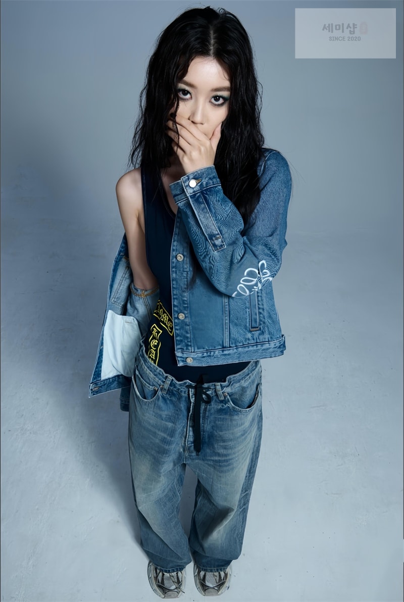 Loewe 로에베 아나그램 데님 자켓 의류 3번 이미지