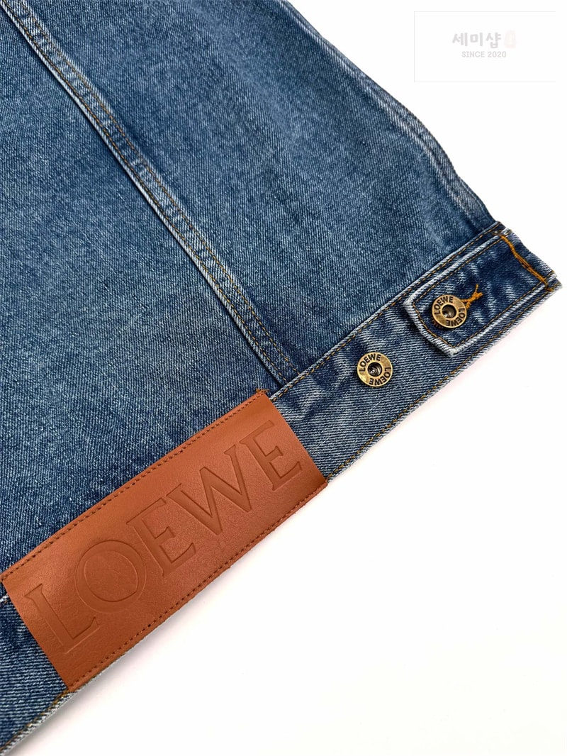 Loewe 로에베 아나그램 데님 자켓 의류 8번 이미지