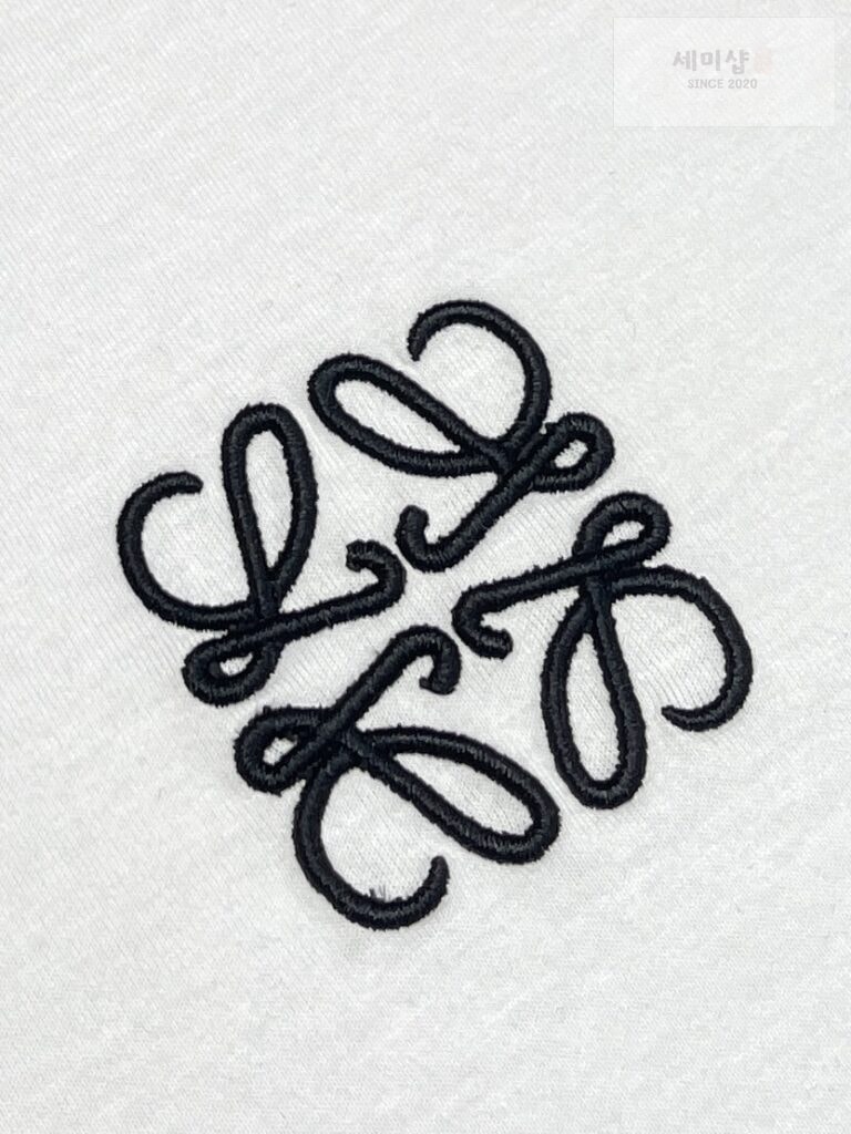 Loewe 로에베 아나그램 로고 베이직 반팔 티셔츠 “2COLOR” BLACK 의류 8번 이미지