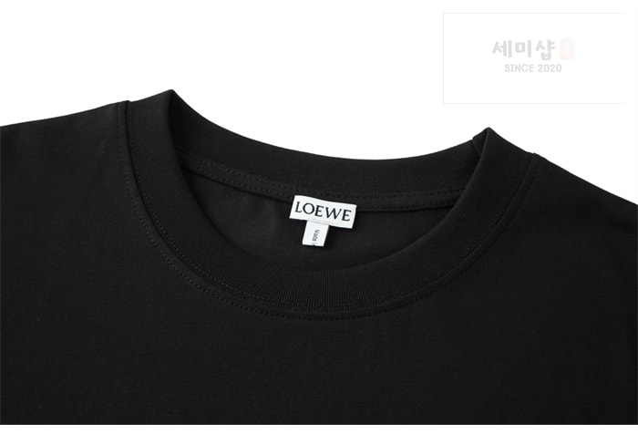 Loewe 로에베 아나그램 자수 반팔 티셔츠 의류 10번 이미지