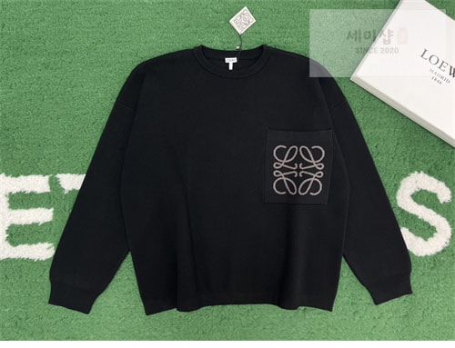 Loewe 로에베 아나그램 포켓 오버사이즈 맨투맨 3컬러 의류 2번 이미지