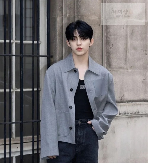 Loewe 로에베 울 캐시미어 아나그램 워크웨어 자켓 의류 11번 이미지