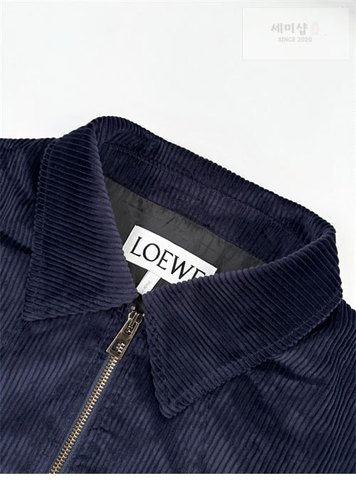 Loewe 로에베 코튼 캐시미어 벨벳 자켓 의류 3번 이미지