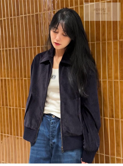 Loewe 로에베 코튼 캐시미어 벨벳 자켓 의류 11번 이미지