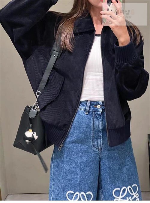 Loewe 로에베 코튼 캐시미어 벨벳 자켓 의류 12번 이미지