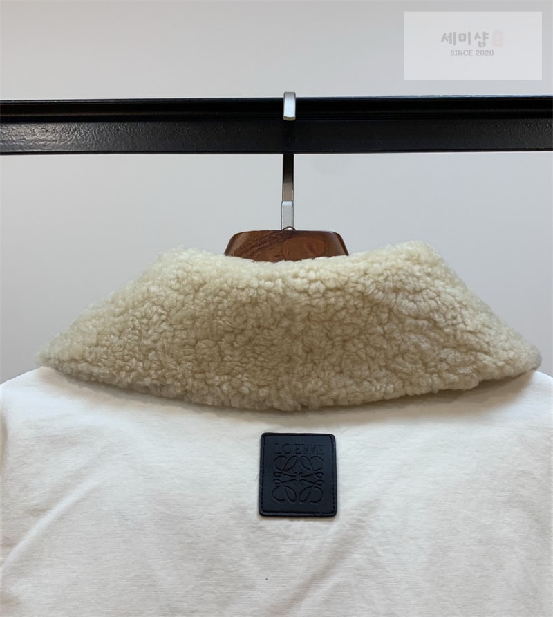 Loewe 로에베 콘솔 클로저드 파이핑 테크니컬 코튼 블렌드 플리스 자켓 블랙 의류 14번 이미지