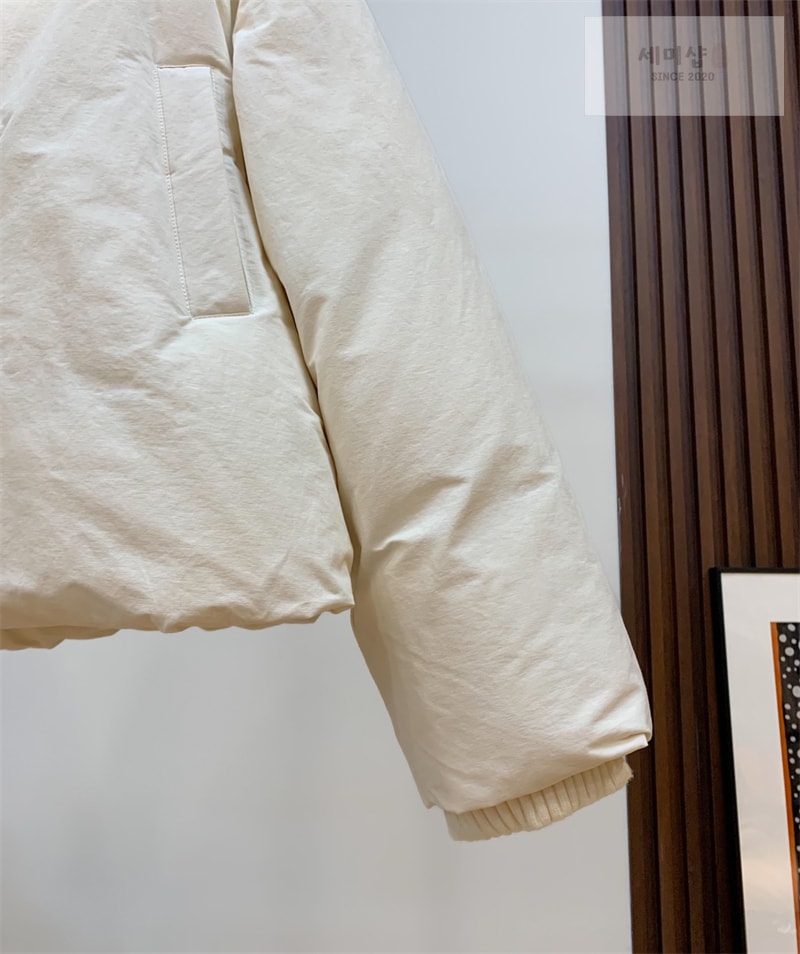 Loewe 로에베 콘솔 클로저드 파이핑 테크니컬 코튼 블렌드 플리스 자켓 블랙 의류 11번 이미지