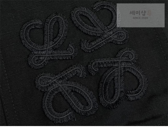 Loewe 로에베 포켓 아나그램 비스코스 리넨 반팔 셔츠 의류 6번 이미지