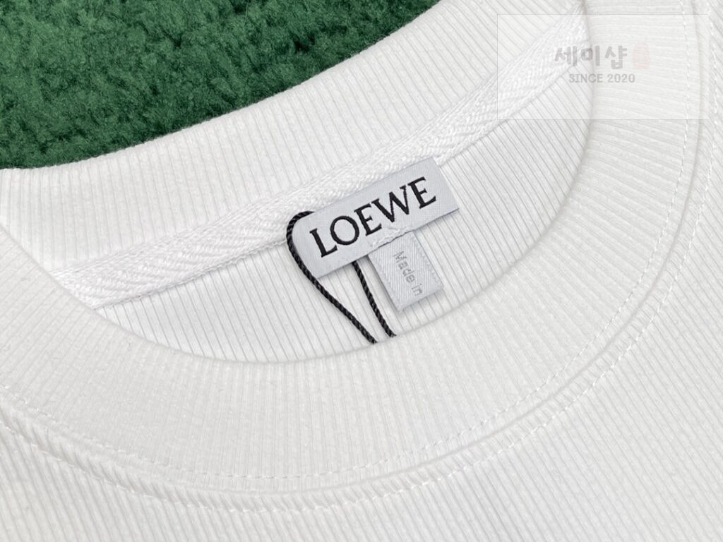 Loewe 로에베 24SS 아나그램 롱 슬리브 티셔츠 화이트 의류 3번 이미지