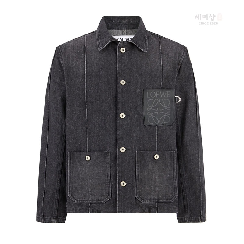 Loewe 로에베 24SS 아나그램 워크 웨어 데님 자켓 의류 1번 이미지