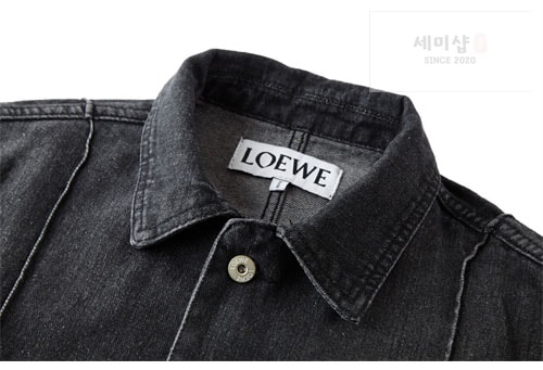 Loewe 로에베 24SS 아나그램 워크 웨어 데님 자켓 의류 4번 이미지