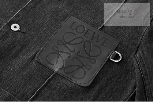 Loewe 로에베 24SS 아나그램 워크 웨어 데님 자켓 의류 5번 이미지